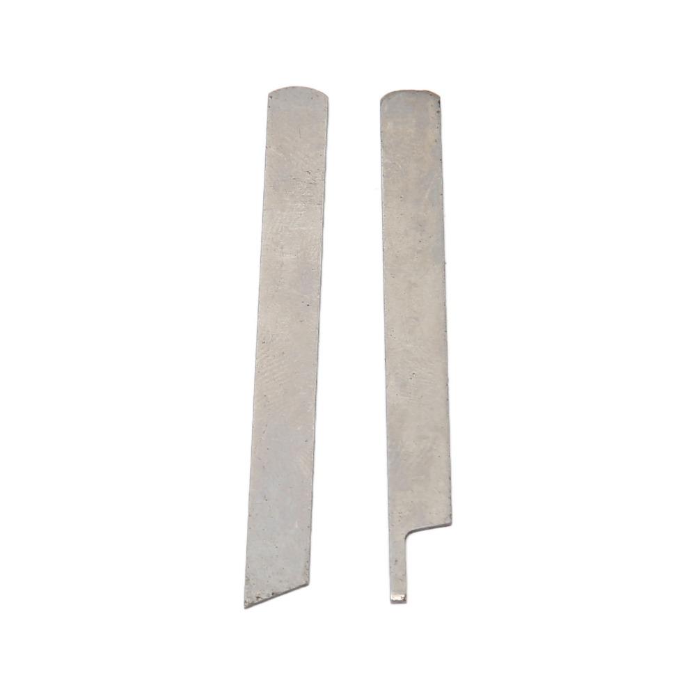 2pcs 5mm Upper Lower Knives Durable Overlock Blade Replacement Knives  Household