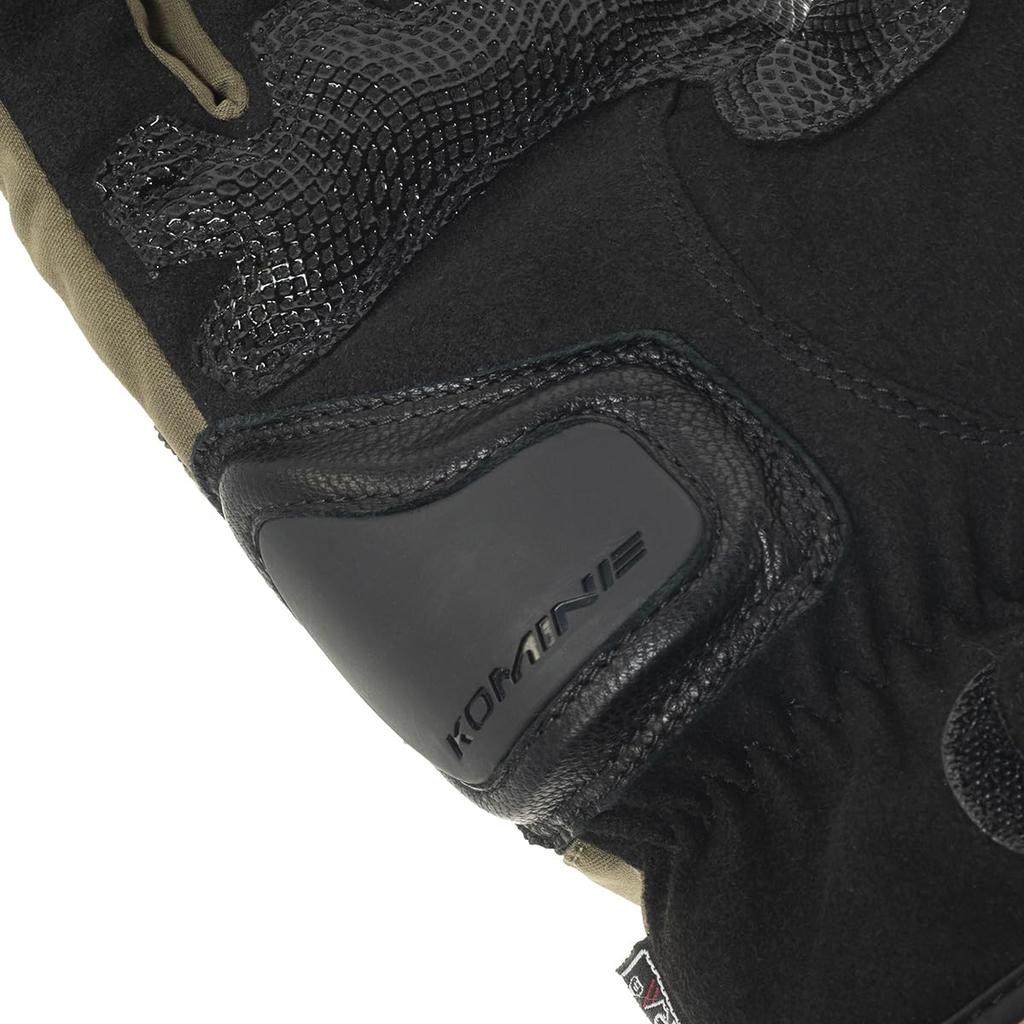 Komine Motorcycle Gloves Protective Winter Black XL GK-8014 Gloves, Carthage, Camo,