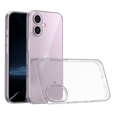 Für iPhone 16 Klare Hülle Kratzfest Stoßfest TPU Handyhülle