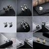 Stud Earrings Men's Trendy Ear Buckles Personalized Versatile Earrings Women's High-end Jewelry Accessories Earrings