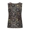 Ladies Sleeveless V Neck Print Tank T-Shirt Summer Tops Blouses For Women