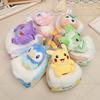 32 Styles Original Pokemon Plush Keychain Pikachu Bulbasaur Gengar Mimikyu Plusle Minun Kawaii Backpack Pendant Keyring Present