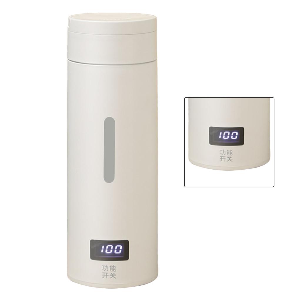 500ml Portable Electric Kettle 304 Steel Thermal Insulation Travel Electric Kettle for Boiling