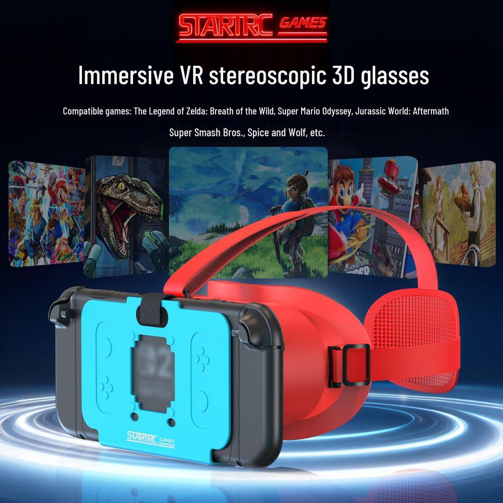 In Stock: Nintendo Switch 2 VR Glasses - HD 3D Headset, Christmas Gift, Game Console Accessory