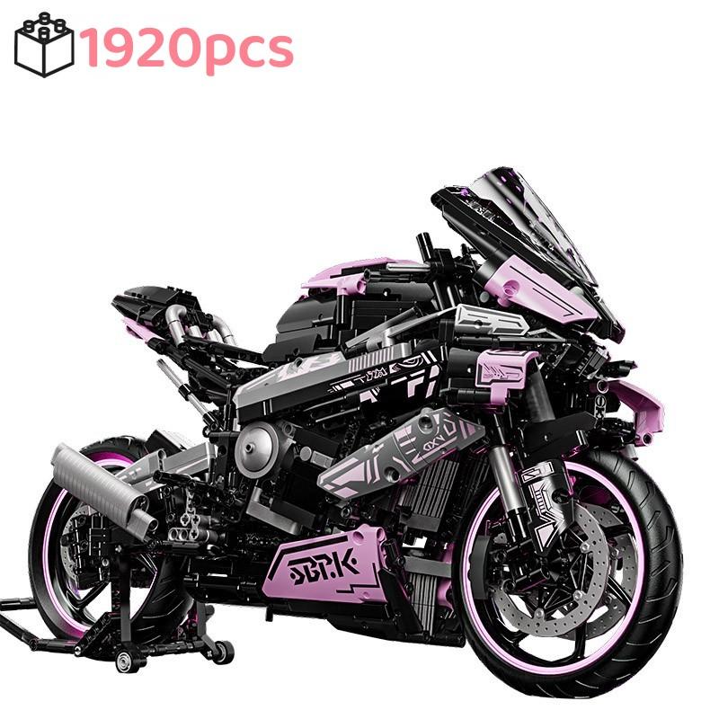 Technical Famous Motorcycle M1000 RR Building Block Locomotive Model Vehicle Racing Car Toys Bricks Motorbike Boys Kid Gifts