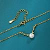 Pearl Antlers Necklace Female Mori Small Fresh Personality Versatile Retro Pearl Pendant Jewelry