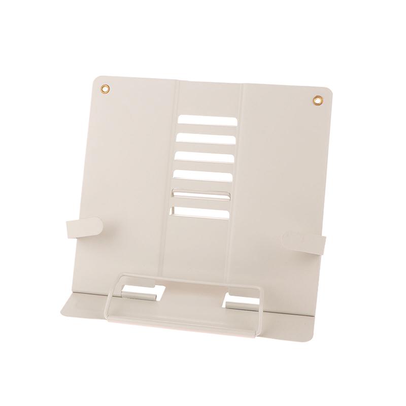 

Регулируемая портативная металлическая складная подставка для чтения, полка для документов, подставка для планшета, нот, рецептов