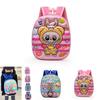 Charming 3d Cartoon Hard Shell Backpack For Boys And Girls Perfect For Preschool Use