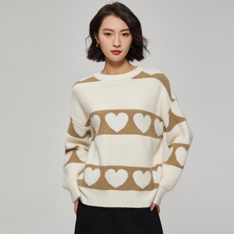 

Women s Sweetheart Knit Long-Sleeve Top Free Size