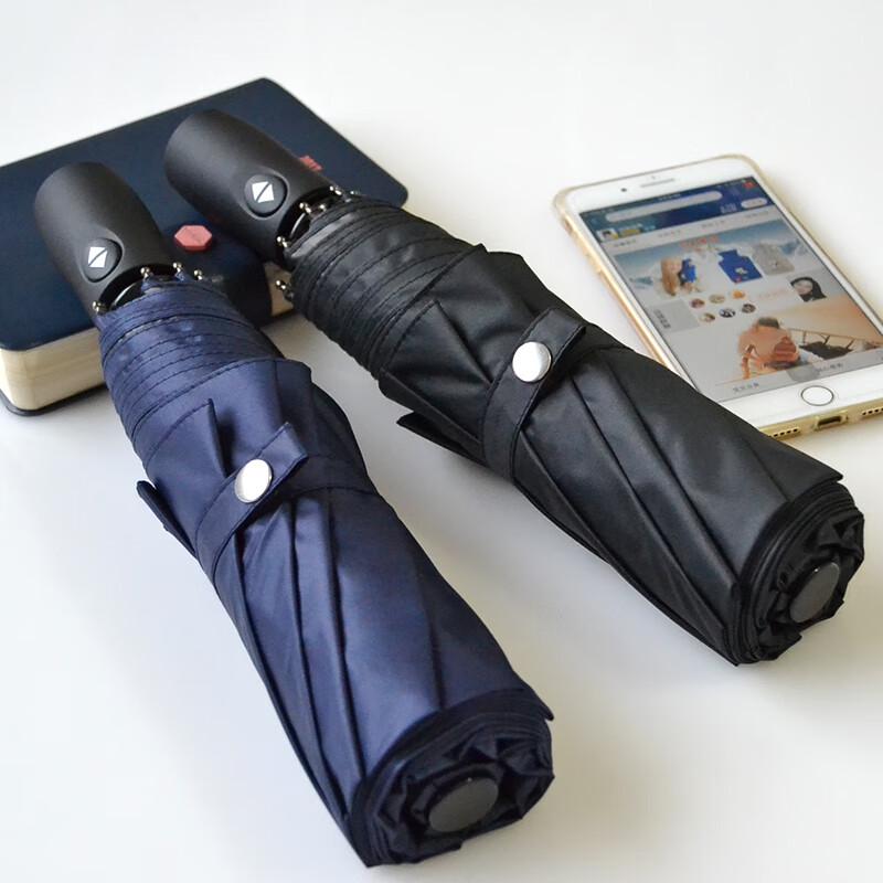 TreeNeighbor Men s Fully Automatic Tri-Fold UV Protection Umbrella