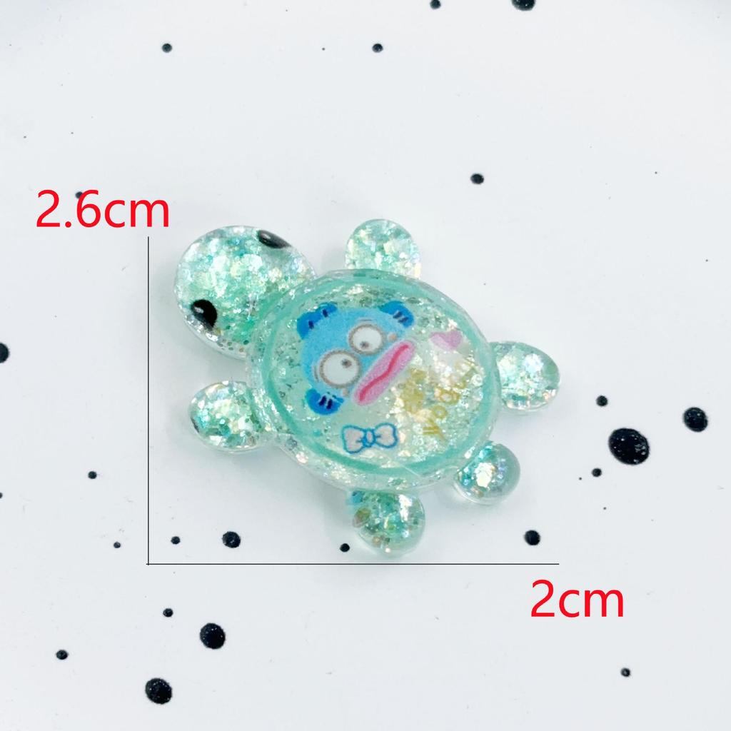 Flashing Resin Luminous Turtle Ornaments - Large & Small DIY Accessories