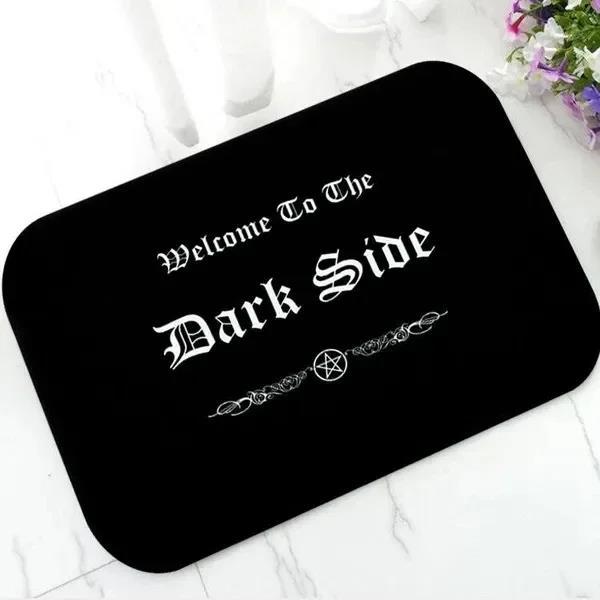 Please Remove Shoes Door Mat Canvas Shoes Design Non-Slip Rug Scrollwork Border for Entryway Home Decoration Floor Mat Floor Mat