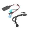 Cable de Audio Bluetooth de 6 Pines Adaptador AUX-IN para Radio de Coche con Micrófono Compatible con Clio Espace Megane