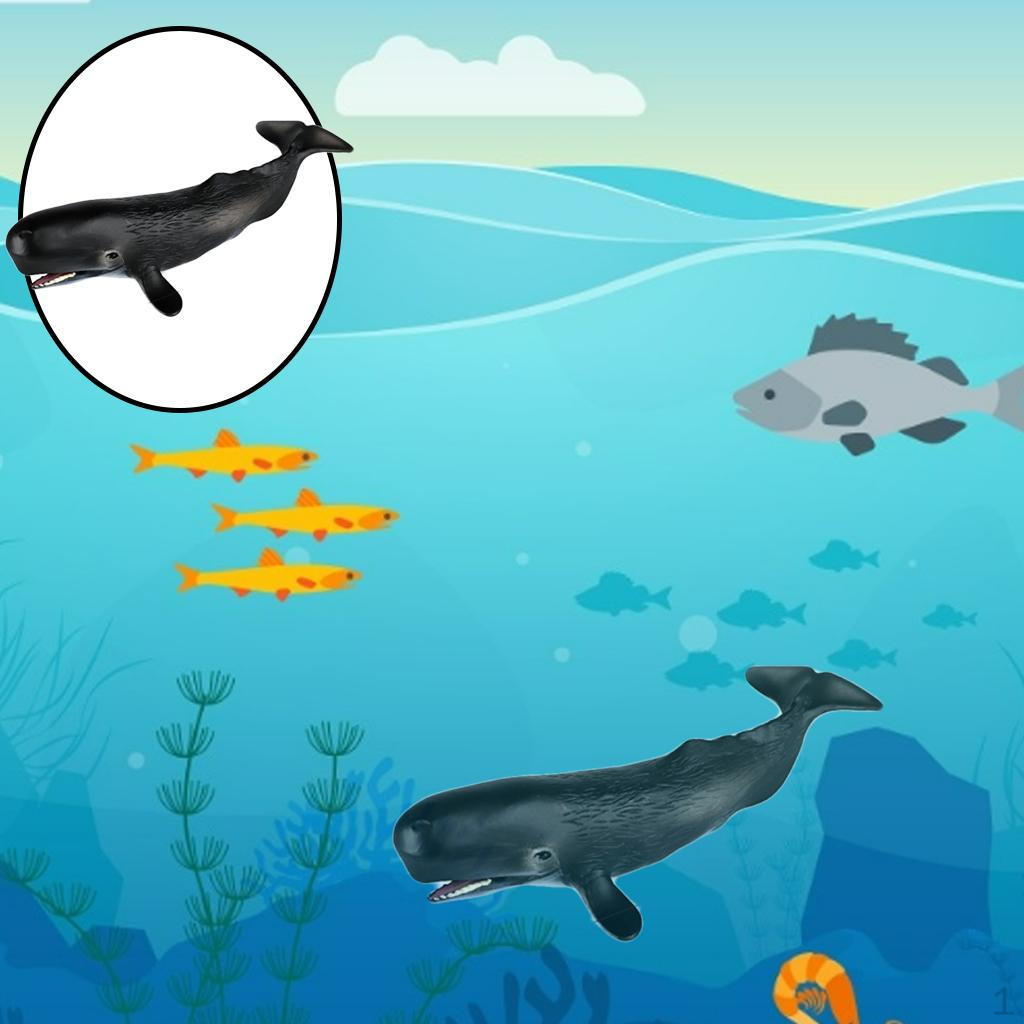 Action Figures Hand-Painted Creature Shark Sea Life Marine Toys Decorative Gifts for Kids