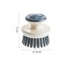 Dish Scrub Brush Ergonomic Grip Palm Brush Cleaning Dish Scrubber With Stiff Bristles For Sink Pots Pans Stove Cleaning Tool