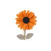 Sunflower Sunflower Brooch Shirt High-end Design Niche Corsage Cute