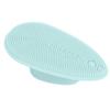 Silicone Facial Cleansing Brush Portable Clean Skin Multifunctional Face Cleaning ToolLight Blue