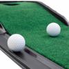 Golfing Putting Mat Golfing Putting Practice Hole Putting Training Device with Auto Return Function for Indoor Outdoor