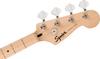 Squier by Fender Fender Squier Electric Bass Squier Maple White Arctic White Soft Case Included Sonic™ Bronco™ Bass, Fingerboard, Pickguard,