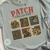 Patch Collector Tee, Vintage Nature T-Shirt for Outdoor Enthusiasts