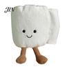 Sofa Plush Toy Cartoon Roll Paper Toy, Stuffed Smiling Toilet Decoration, PP Cotton Soft Handmade Plushie for Home Bedroom