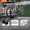 Fahrradträger für Anhängerkupplung, Plattformstil für 2 Fahrräder, Maximale Tragfähigkeit 80 LBS Fahrradträger Anhängerkupplung für 1,25-/2-Zoll-Empfänger, Kippbarer und faltbarer Fahrradträger mit