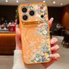Colorful Rose Pattern Magnetic Phone Case For iPhone 17 Pro 16 15 14 13 Pro Max For Magsafe Wireless Charge Lens Protect Cover
