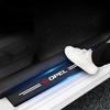 4pcs Leather Carbon Fiber Car Door Edge Sill Protector Strip Stickers for Opel Astra H G Insignia Antara Ampera Mokka Zafira GTC Sf6