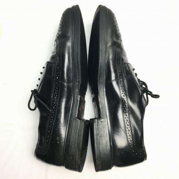 70s80s? Heinrich Dinkelacker APOLLO Cap Toe Size 9F 27.5 Black Men’s(USED)