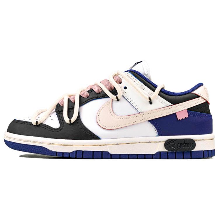 

Nike Dunk Low RISK Slip Resistant Abrasion Resistant Low top Skateboard Shoes Women s Blue Pink DD1503-119(Team27-) 36