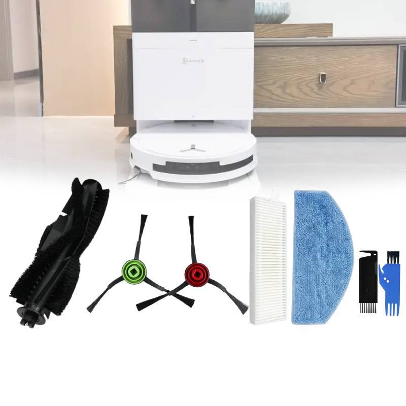 Robot Tikom For Vacuum Cleaner Accessories Main Brush Edge Brush Cleaning Filter