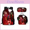 Garten Of Banban Backpack Set With Breathable Nylon For School Kids