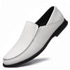 Newest Classic Men'S Loafers Genuine Leather Casual Shoes Men Soft Slip On Black Flats Male Business Hollow Breathable Dress Shoes