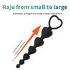 Heart Beads Soft Anal Plug Anus Toys Big  Balls Silicone G-Spot Stimulating Butt Plugs Adult Sex  Couple Sexy