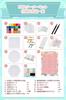 NicoRate Mini Iron Beads 24 DX Starter Includes Special Guidebook for Immediate Approximately Beads Set, 2.6mm, Colors, Kit, Creation, 14,000