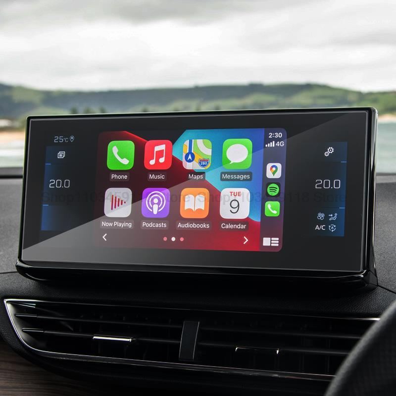 Tempered glass screen protector film For Peugeot 3008 5008    10inch car gps navigation anti-scratch