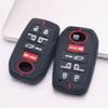 Premium Honeycomb Silicone Smart Key Cover Fit Toyota Sienna Highlander Venza Grand Highlander Anti-Scratch Guard Shockproof Protection
