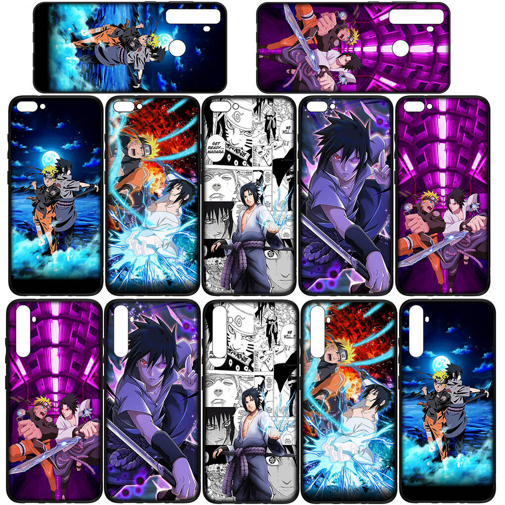 Phone Case for iPhone 17 15 16 Plus Redmi Note 14 12 11 13 Pro Max Huawei P30 P20 Lite OPPO A60 A40 A80 A38 A54 A17 Sasuke Uchiha Cute Narutos Cover