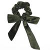 Korean Velvet Bow & Ribbon Swallowtail Scrunchie for Women