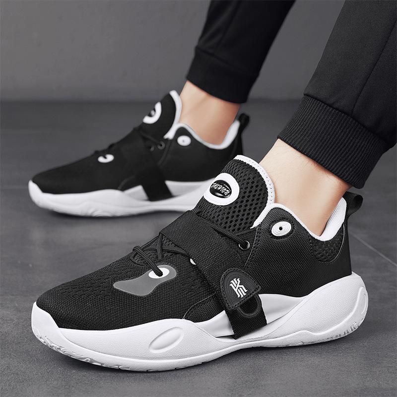 2025 Autumn New Large-size Adolescent Men's Training Special Mesh, Light and Breathable Low-top Basketball Shoes for Men