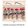 5pcs Set Adjustable Size Punching Hole Opener 15-35mm Carbide Drill Bits Set  Carpentry Work