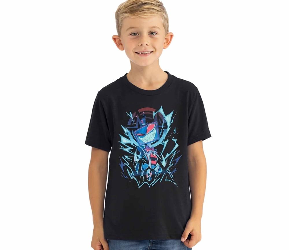 Hazbin Hotel Vox Solo Metal YOUTH Shirt for Kids Unisex T-Shirt XXXL