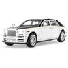 Toy Model Rolls Royce Phantom Car Toy for Boys, 1:22 Diecast Metal Model Pull Back Toy Car Phantom with Sound and Light, Gift Toys for Christmas