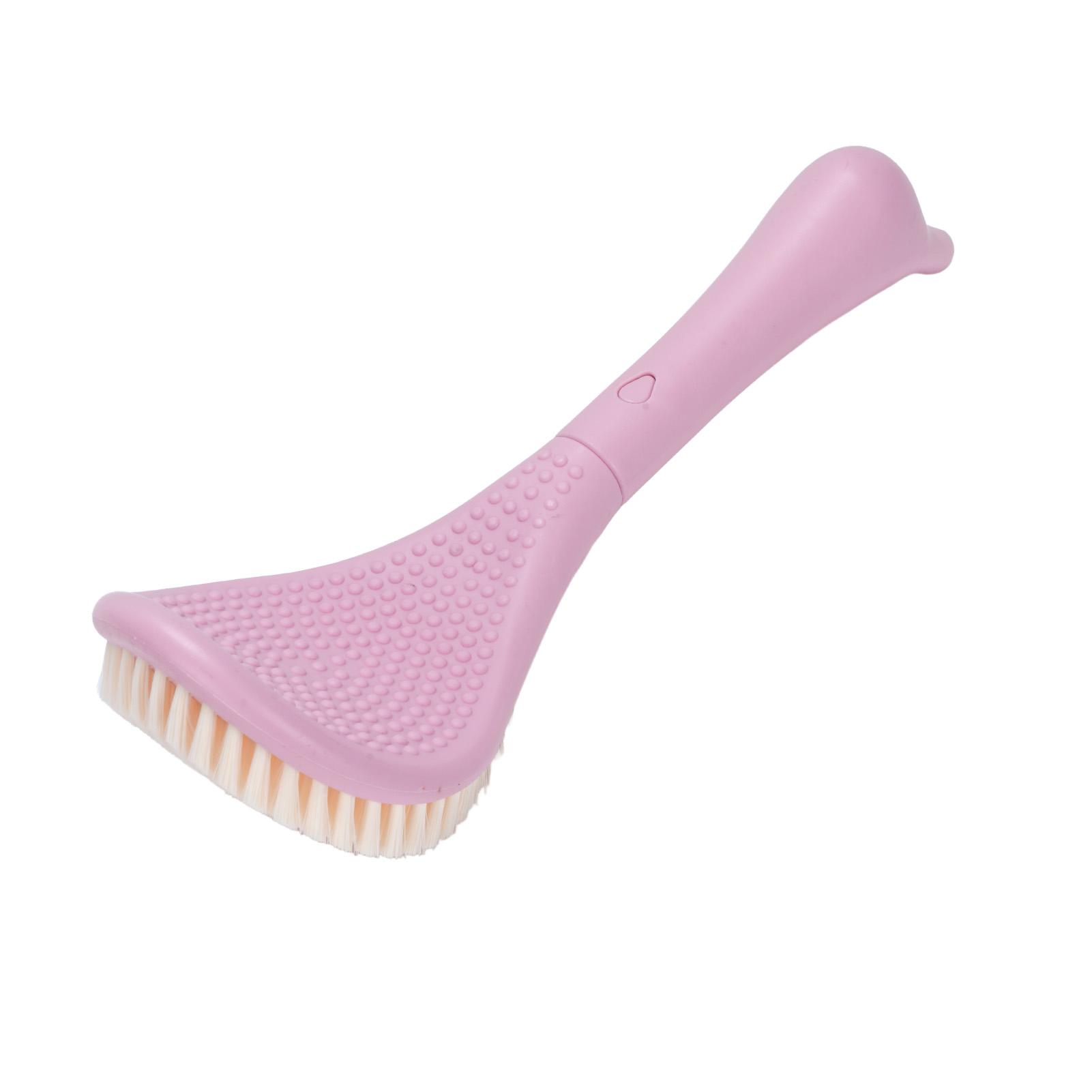 

Foot Scrubber Brush for Shower Handle Curved Head 3 Lengths Multipurpose Foot Cleaning Brush
