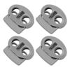 30Pcs Spring Cord Lock Zinc Alloy Durable Multipurpose Spring Toggle Stopper Fastener for Drawstrings Bag Replacement