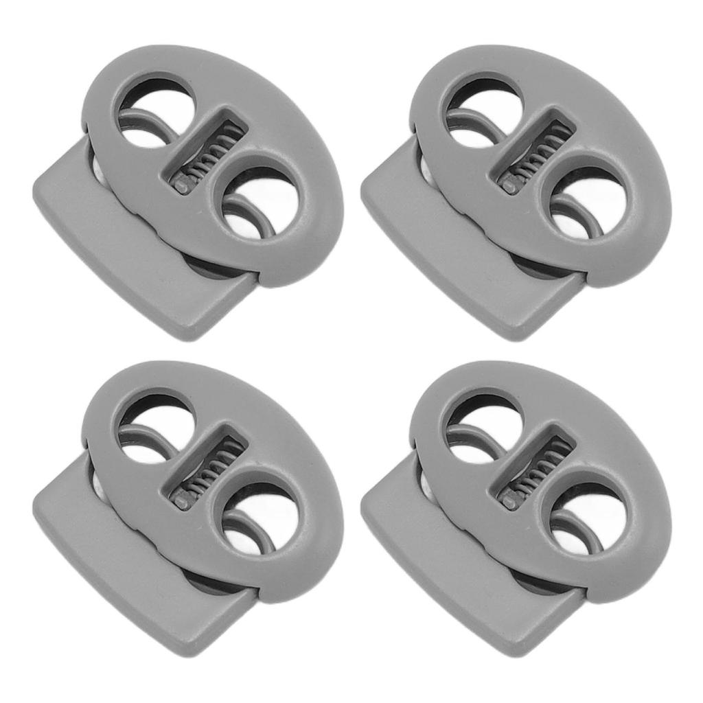 30Pcs Spring Cord Lock Zinc Alloy Durable Multipurpose Spring Toggle Stopper Fastener for Drawstrings Bag Replacement