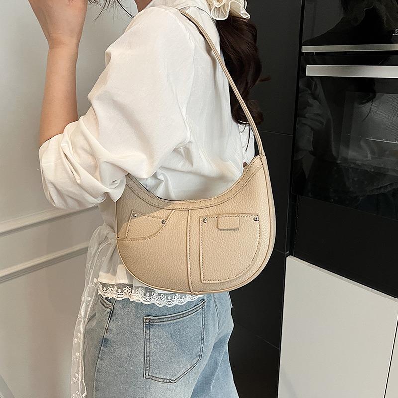 High-end niche bag women's new summer versatile single shoulder underarm bag fashionable dumpling bag