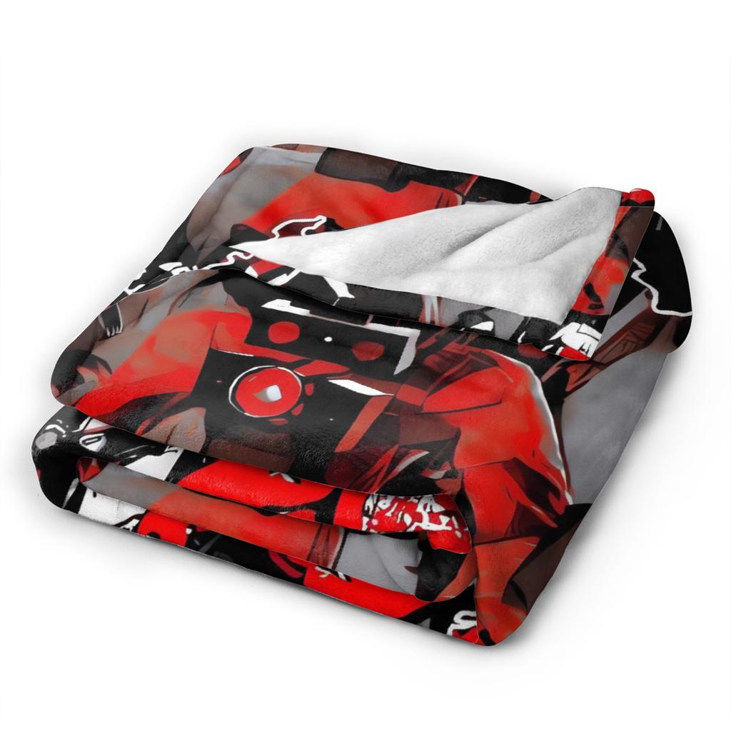 speaker man or the multiverses Blanket Quality Soft Throw Blanket Autumn Decorative Home Decor Graphic Bedspread
