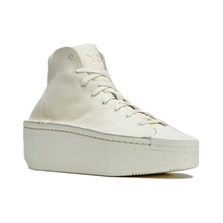 Adidas Y-3 Brick Court High Cream White Unisex Sneakers Off-White IG4096