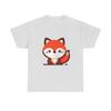 Cute Fox Unisex Tee Cozy Casual Wear Gift For Animal Lovers Fun